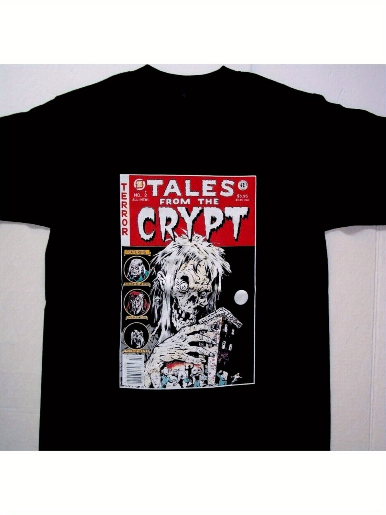 Tales From The Crypt (EC Comics) Unisex T-Shirt - Regular-Fit, New, Sm to 3x, Family Tee Tales From The Crypt (EC Comics) Unisex T-Shirt - Regular-Fit, New, Sm to 3x, Family Tee